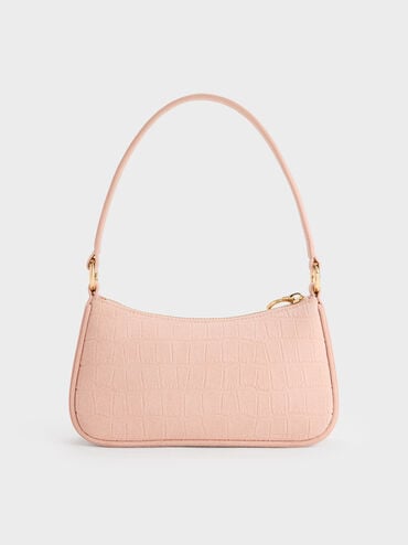 Elspeth Shoulder Bag, Pink, hi-res