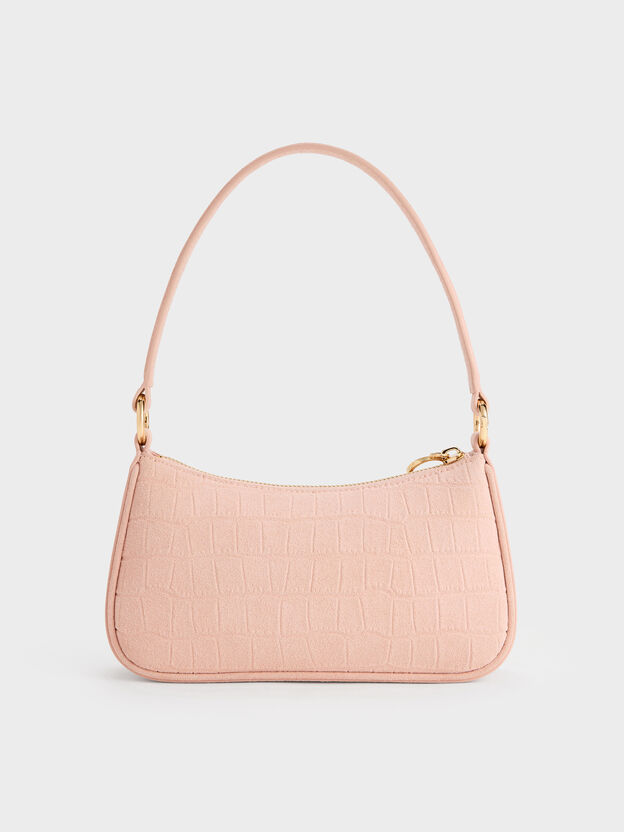 Elspeth Chain Shoulder Bag, Pink, hi-res