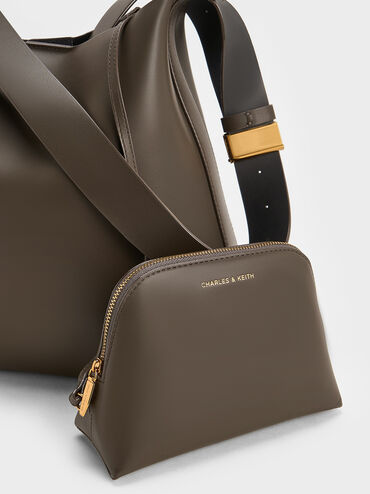 Edna Tote Bag, Dark Moss, hi-res