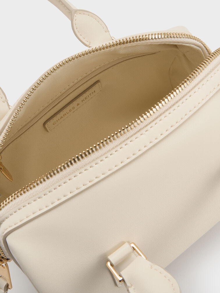 Everleigh Bowling Bag, Cream, hi-res