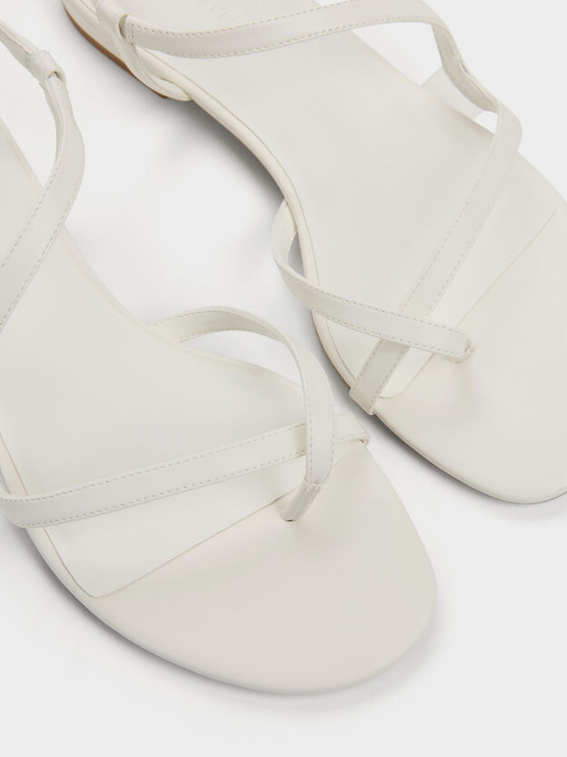 Arden Wavy Toe-Ring Sandals, Chalk, hi-res