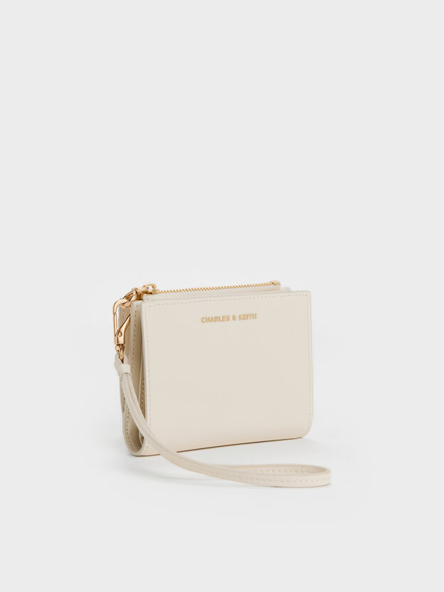 Hanya Wristlet, Cream, hi-res