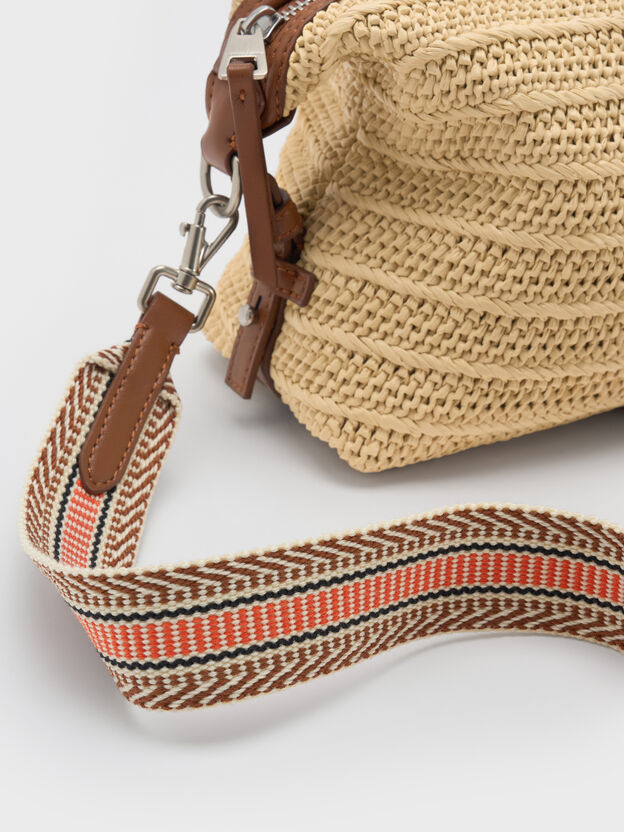 Fergie Woven Bowling Bag, Multi, hi-res