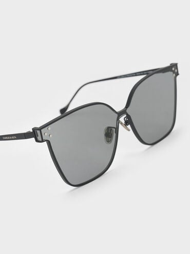 Ginny Butterfly Sunglasses, Noir, hi-res