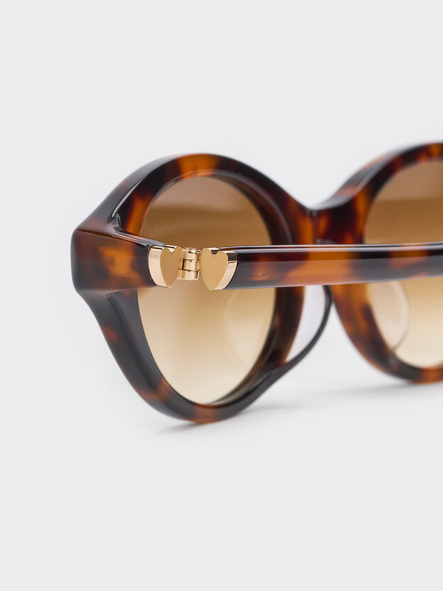 Pecola Oval Sunglasses, T. Shell, hi-res