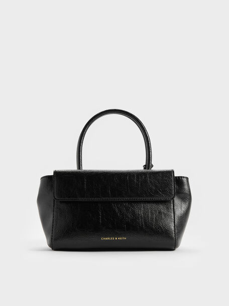Acelynn Rope-Chain Tote Bag, Black, hi-res