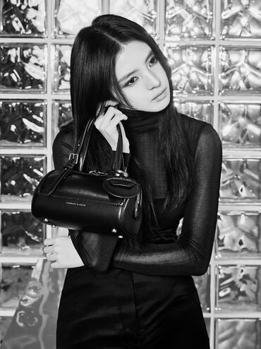 Enola Bowling Bag, Noir, hi-res