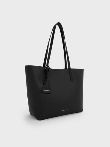 Beryl Tote Bag, Noir, hi-res