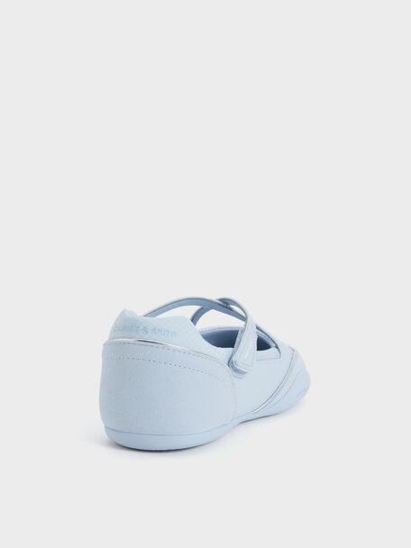 Mika Crossover Mary Jane Sneakers, Light Blue, hi-res