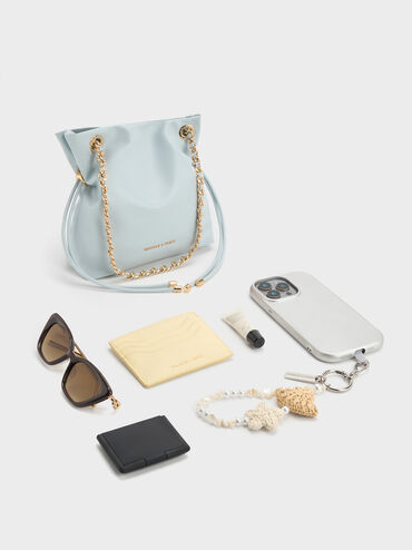 Arya Braided-Chain Crossbody Bag, Sea Salt Blue, hi-res