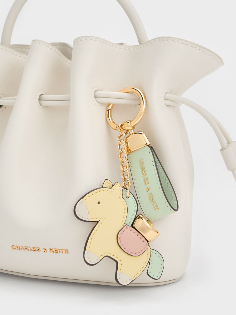 Horse With Gold Ingot Charm, Multi, hi-res