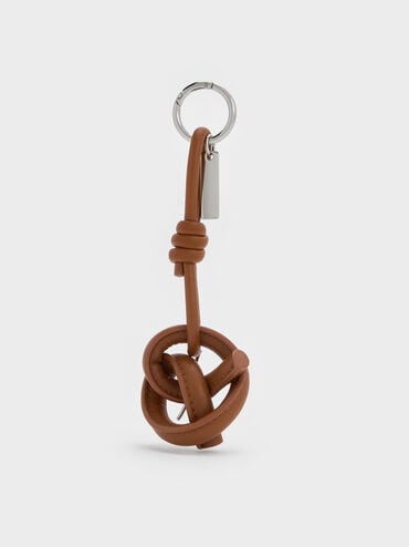 Pretzel Charm, Maple Brown, hi-res