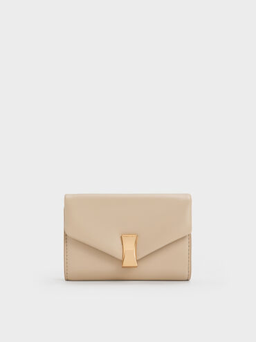 Lilibet Chain-Strap Wallet, Dusted Oat, hi-res