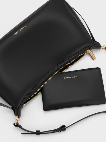 Calla Shoulder Bag, Black, hi-res