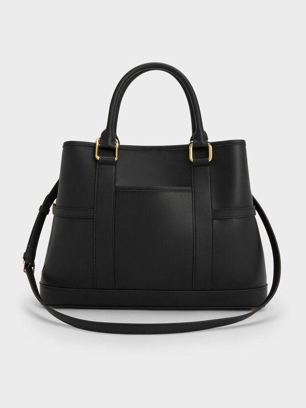 Scottie Tote Bag, Black, hi-res