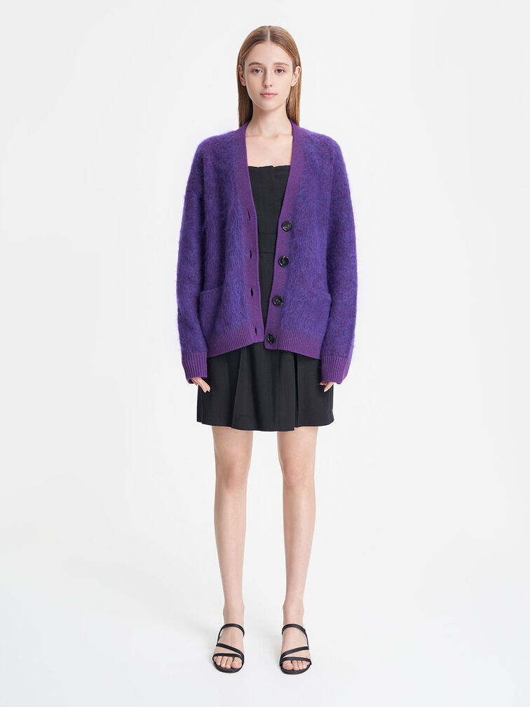 Arden Satin Wavy Strap Mules, Black, hi-res