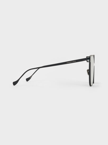 Ginny Butterfly Sunglasses, Noir, hi-res