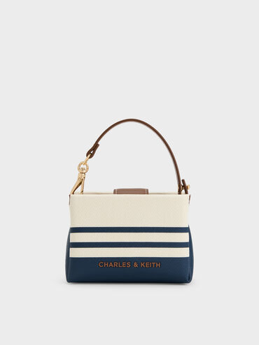 Bosie Canvas Striped Micro Bag, Multi, hi-res