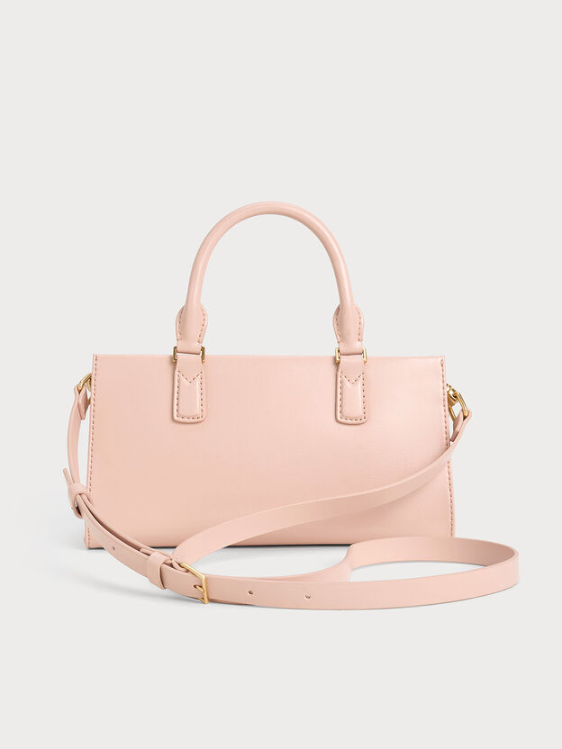 Kerry Top Handle Bag, Light Pink, hi-res