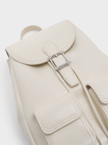 Bryna Backpack, Cream, hi-res