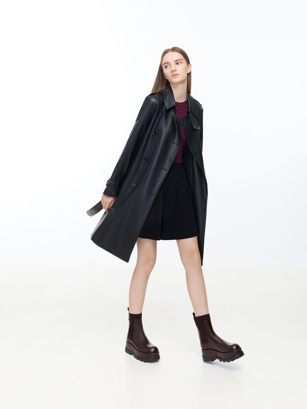 Barron Platform Ankle Boots, Dark Brown, hi-res