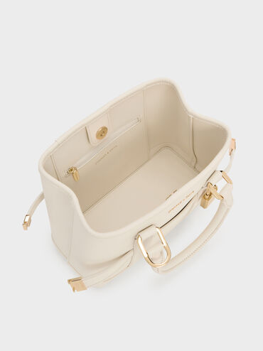 Mini Scottie Tote Bag, Cream, hi-res