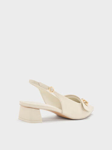 Marley Slingback Pumps, Chalk, hi-res