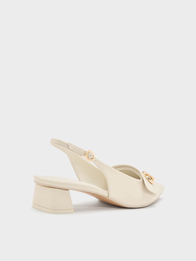 Marley Slingback Pumps, Chalk, hi-res