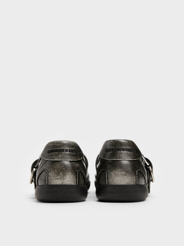 Louise Mary Jane Sneakers, Grey, hi-res