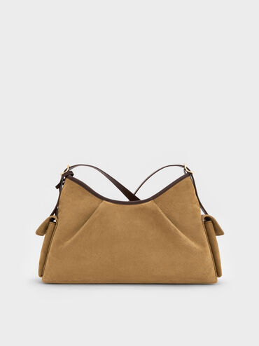 Khai Side-Pocket Shoulder Bag, Sahara Sand, hi-res