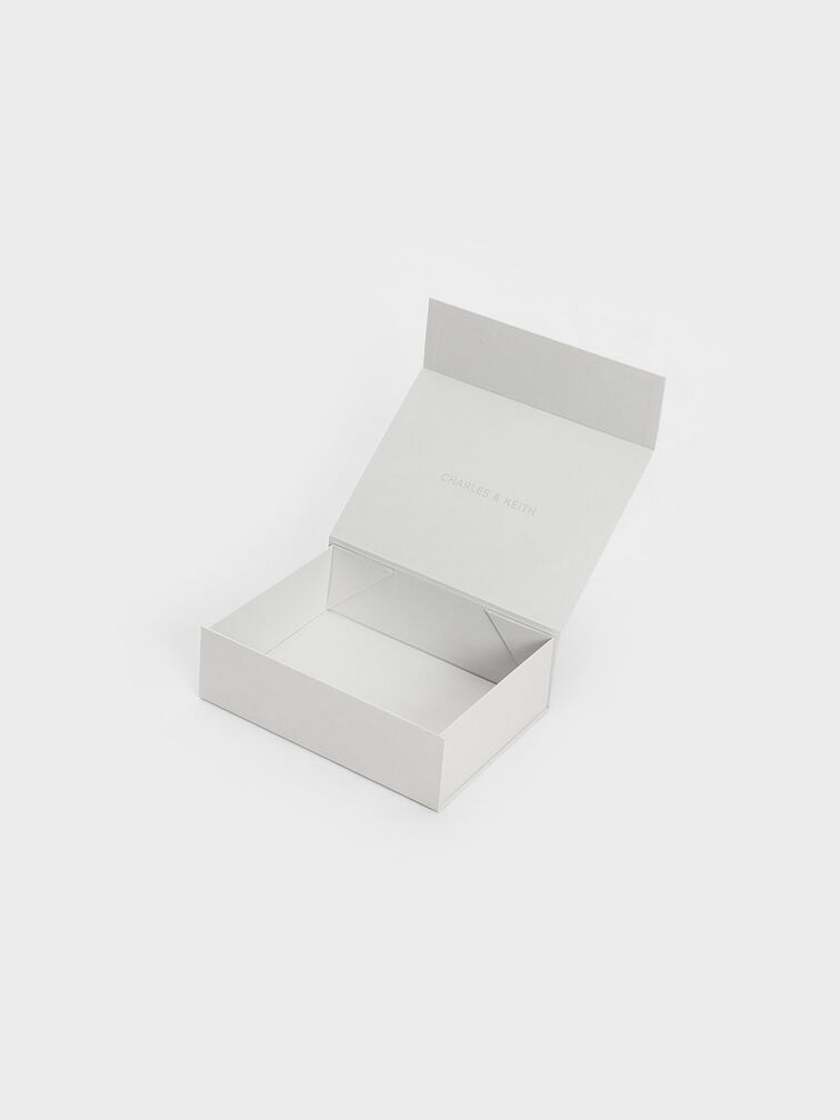 CHARLES & KEITH Medium Packaging Box, Grey, hi-res