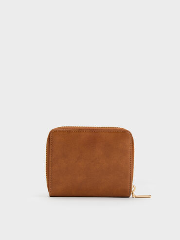 Finley Zip-Around Small Wallet, Distressed Tan, hi-res