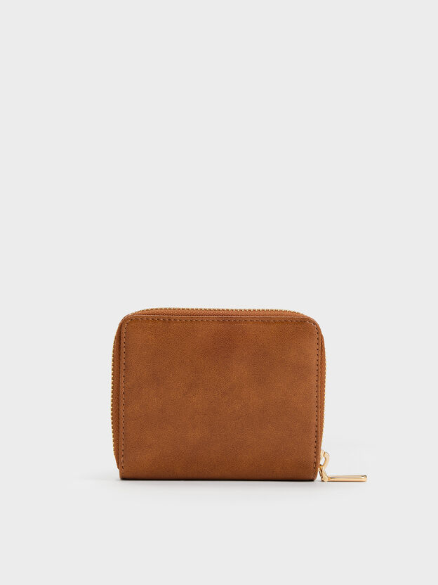 Finley Zip-Around Small Wallet, Distressed Tan, hi-res