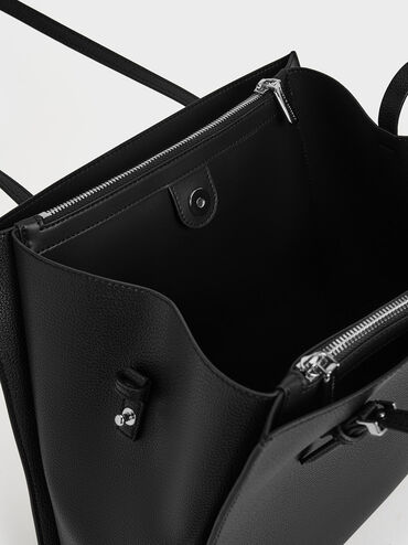 Sansa Tote Bag, Noir, hi-res