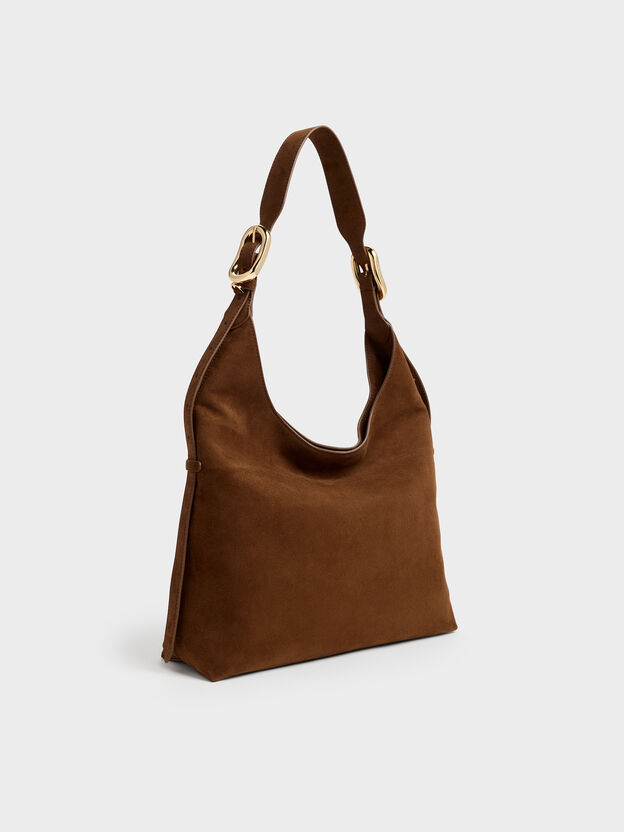 Aislin Hobo Bag, Pecan Brown, hi-res