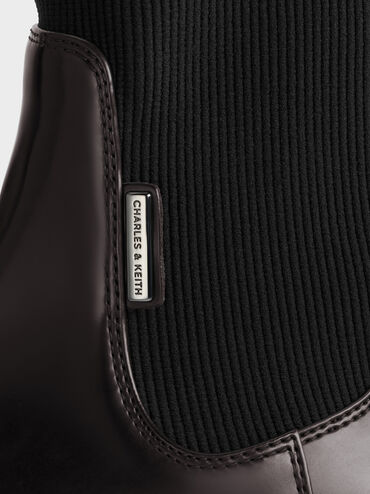 Remy Ridged-Sole Chelsea Boots, Burgundy, hi-res