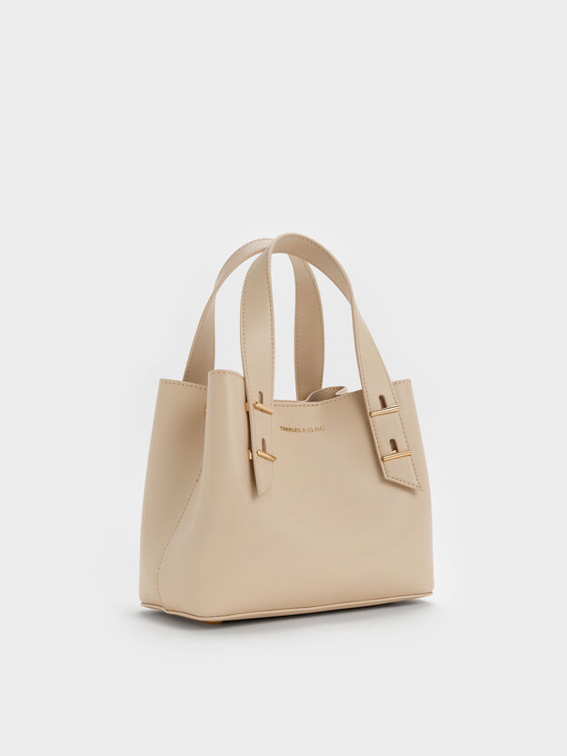 Mini Shania Tote Bag, Dusted Oat, hi-res