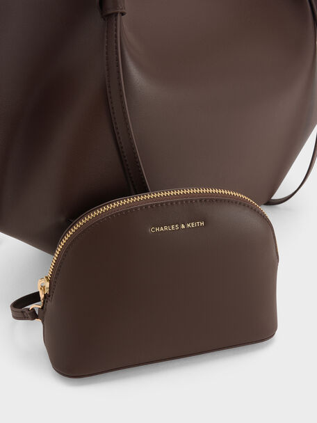 XL Calla Tote Bag, Espresso Brown, hi-res