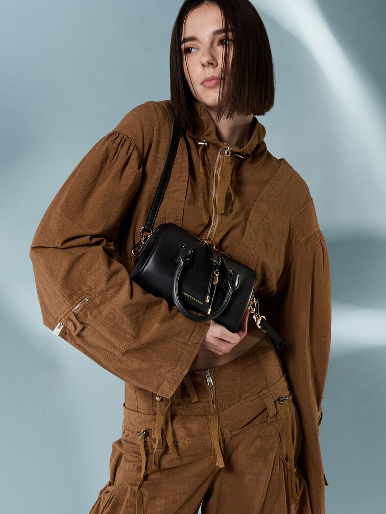 Everleigh Bowling Bag, Black, hi-res