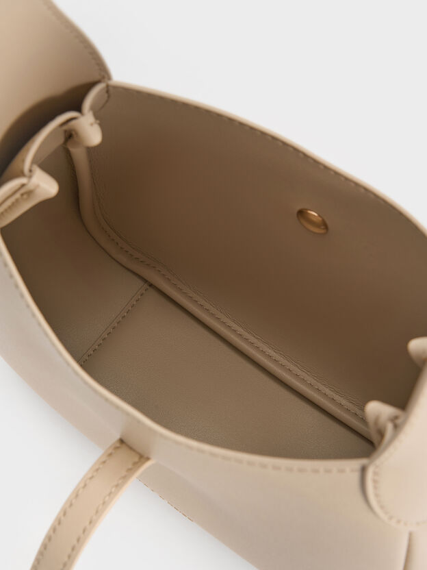 Mini Adalyn Hobo Bag, Dusted Oat, hi-res