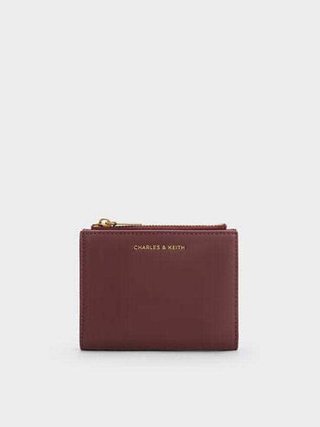 Harmonee Top-Zip Small Wallet, Mulberry Plum, hi-res