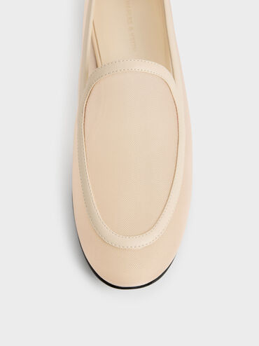Mackie Mesh Loafers, Beige, hi-res
