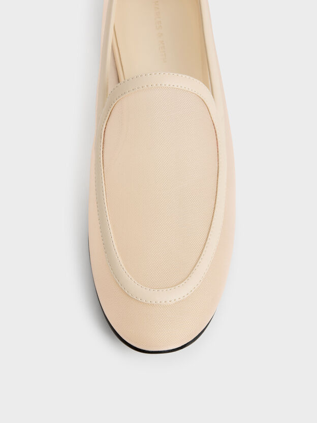 Mackie Mesh Loafers, Beige, hi-res