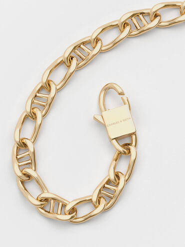 Nyra Mixed-Link Chain Bracelet, Gold, hi-res