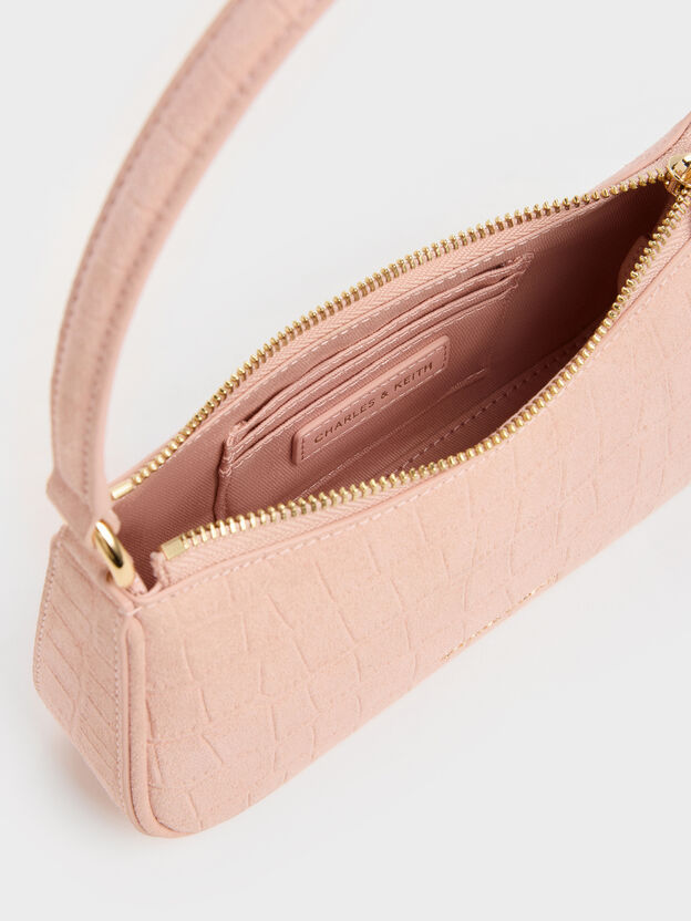 Elspeth Chain Shoulder Bag, Pink, hi-res