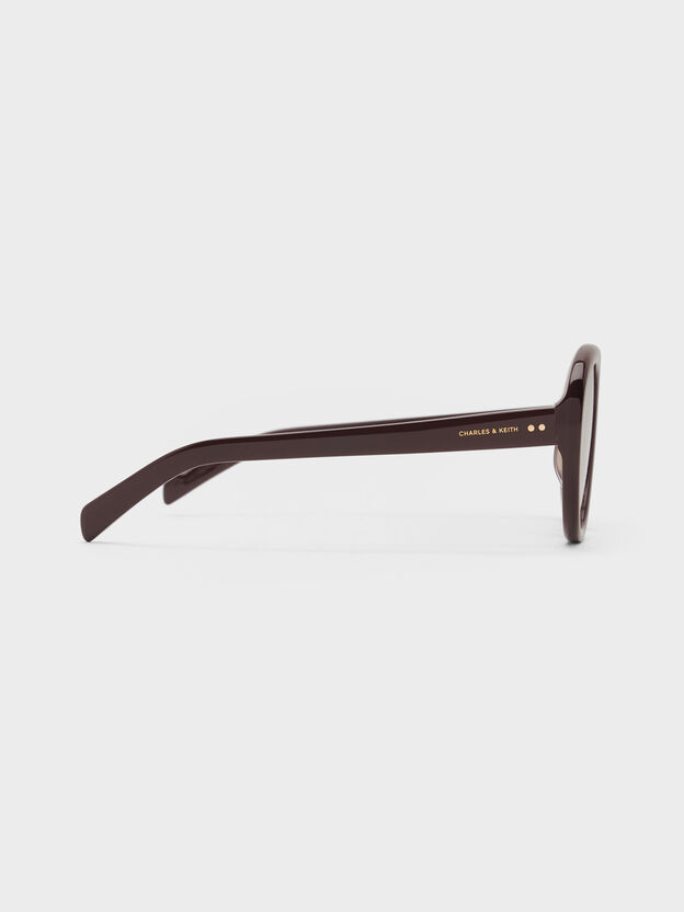 Ramone Aviator Sunglasses, Espresso Brown, hi-res