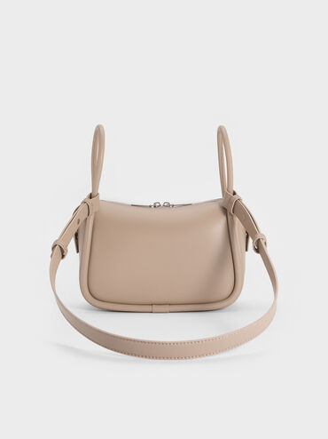 Lyla Shoulder Bag, Taupe, hi-res