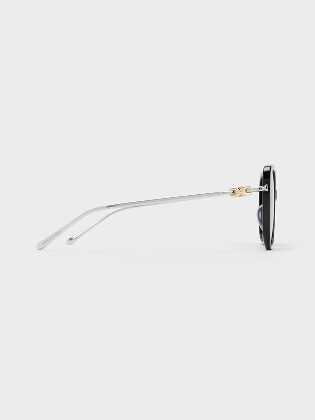 Adalyn Butterfly Sunglasses, Noir, hi-res
