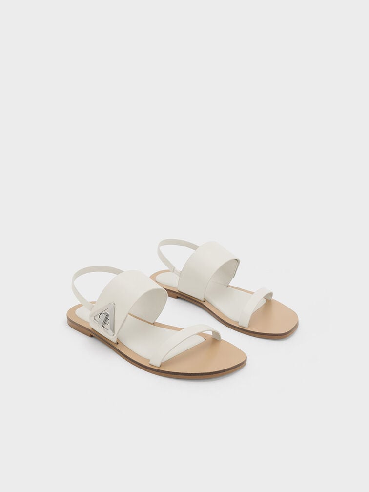 Trice Double Strap Sandals, Chalk, hi-res
