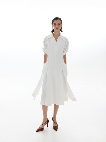 Zebra-Print Asymmetric-Strap D’Orsay Stiletto Pumps, Animal Print Natural, hi-res